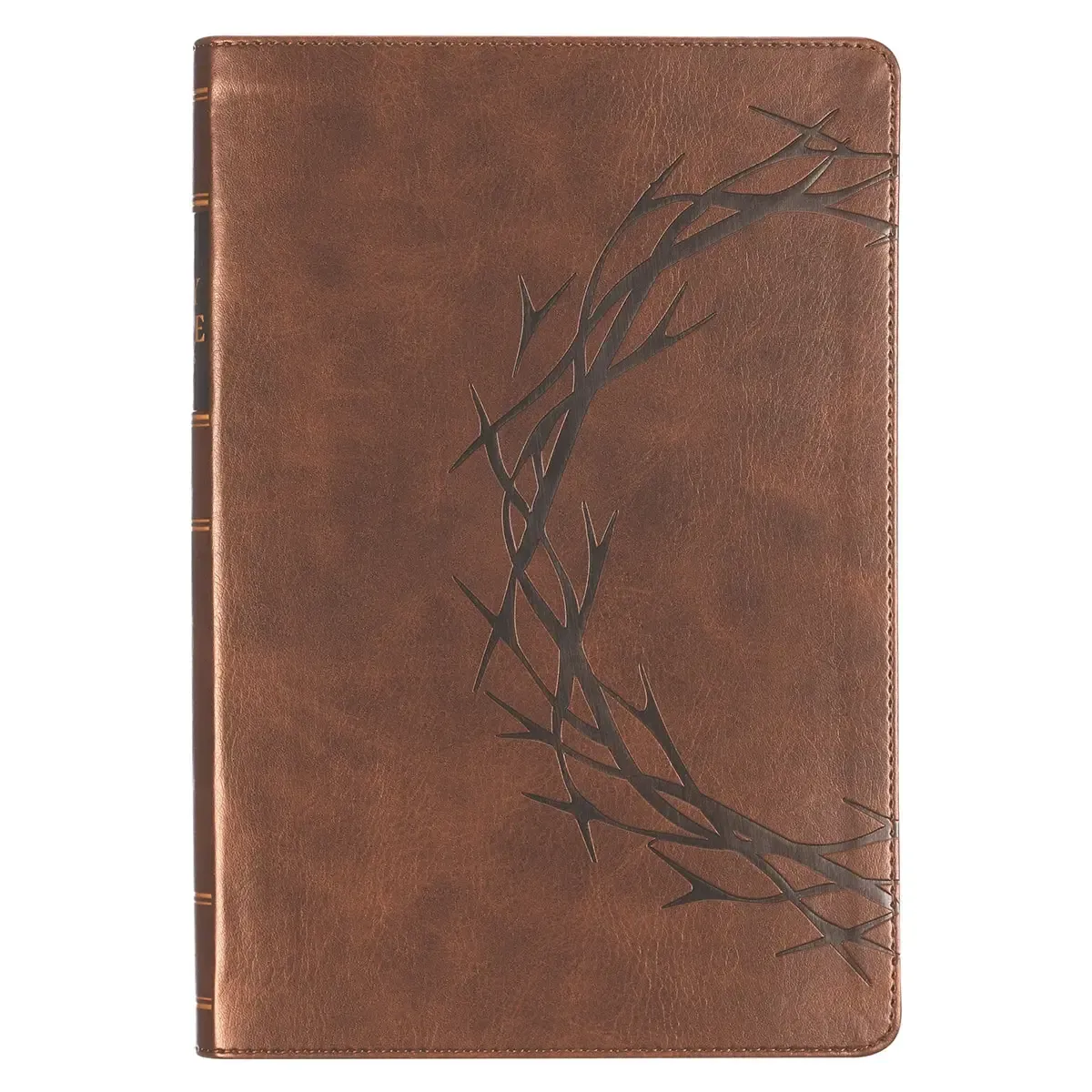 Crown Leather KJV Bible Giant Print