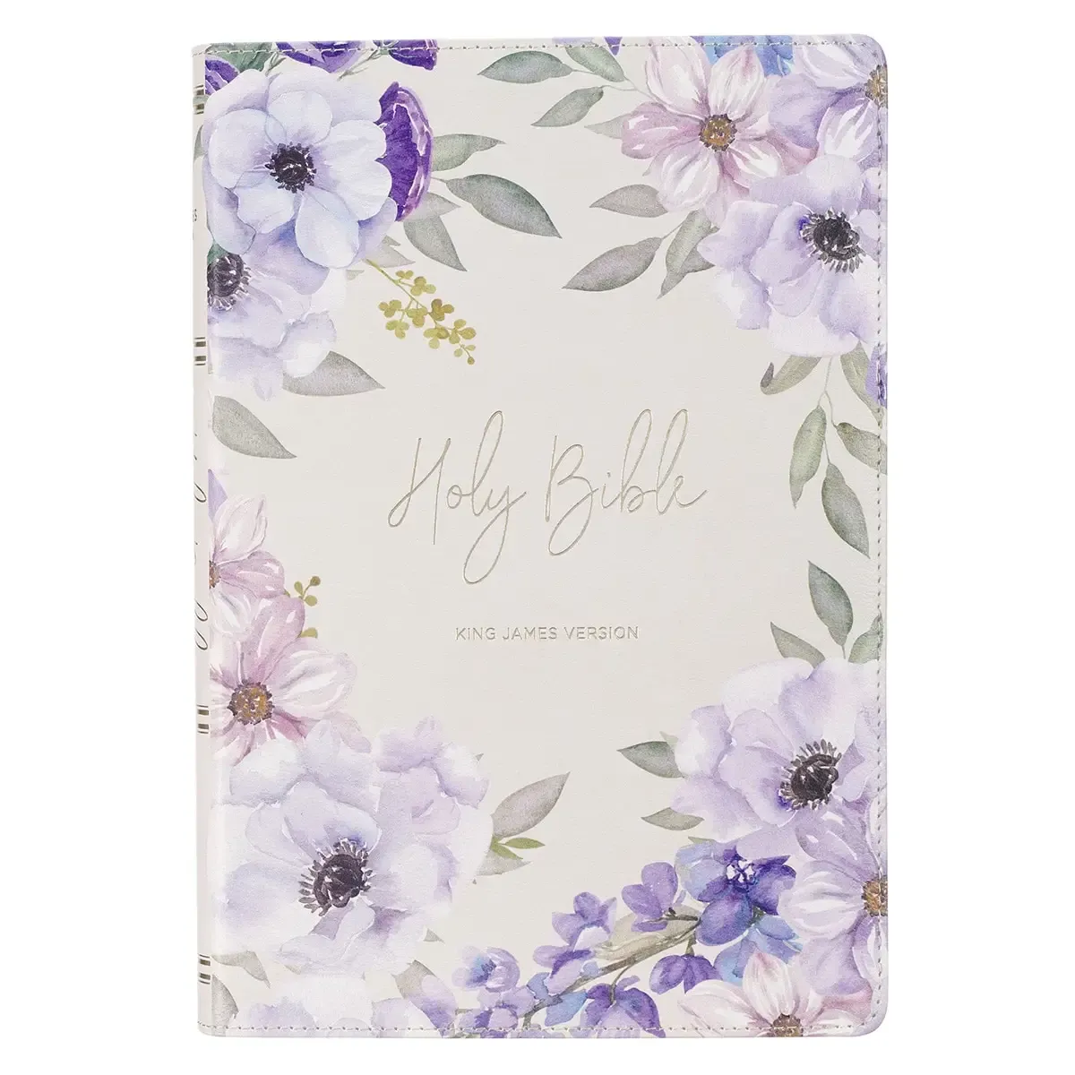 Floral KJV Bible Giant Print