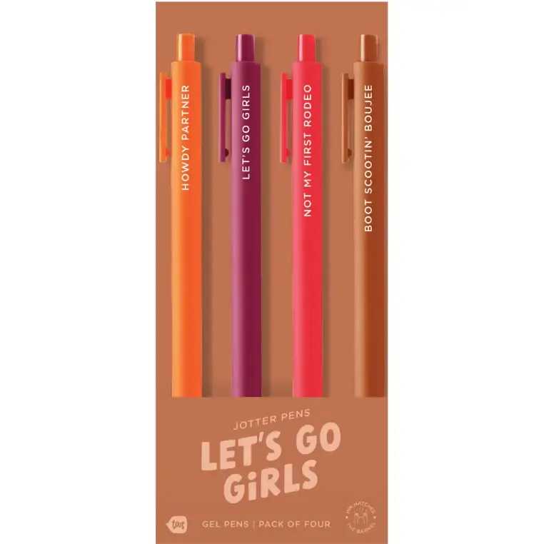 Jotter Sets-4Pack-Let&#39;s Go Girls