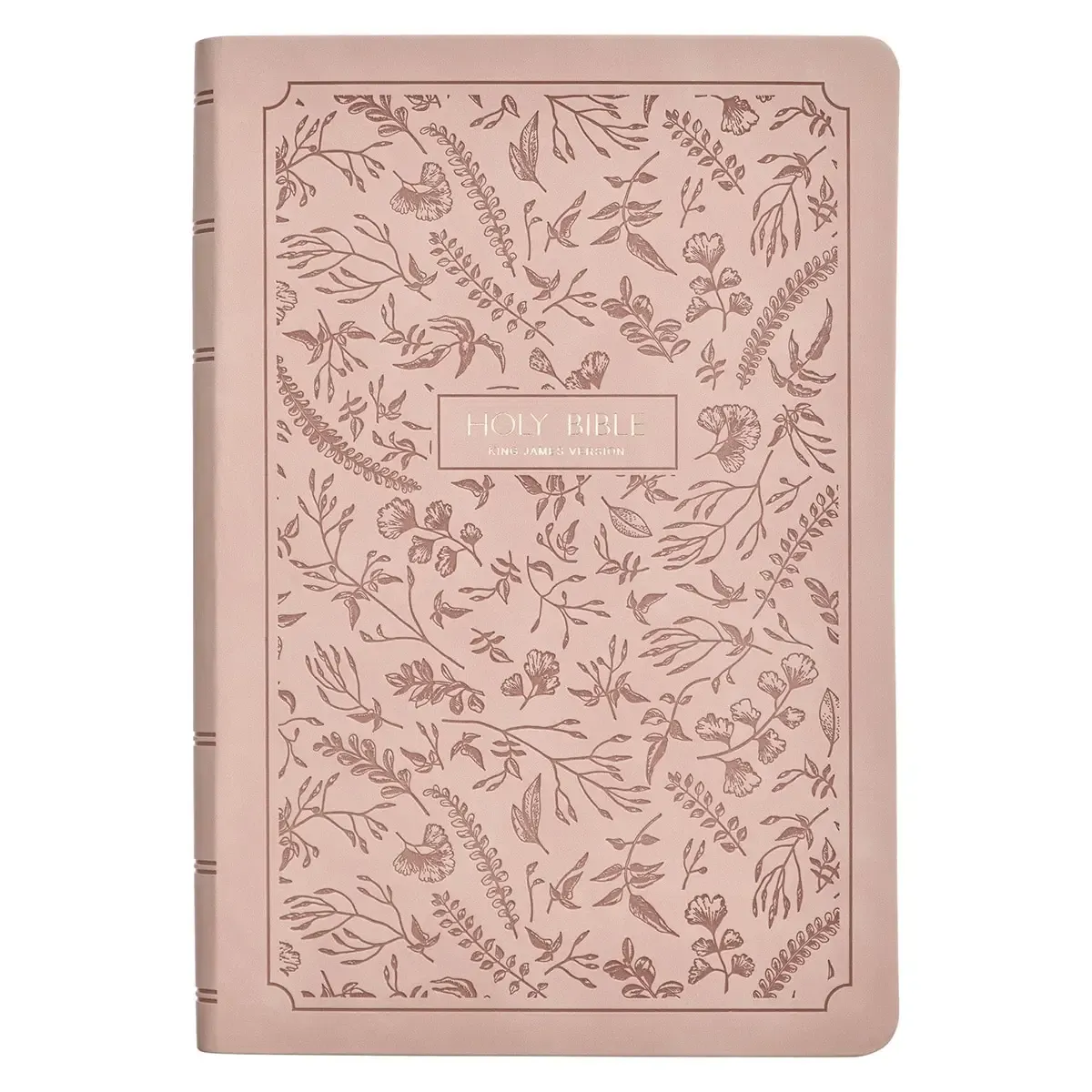 Dussty Pink Leather KJV Bible Giant Print