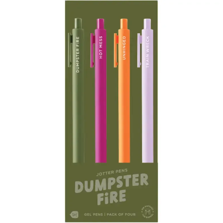 Jotter Sets-4Pack-Dumpster Fire