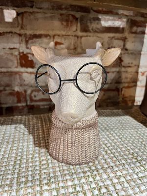 Eyeglasses Deer Vase