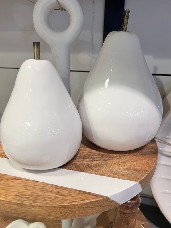 Ceramic Pear Sitters
