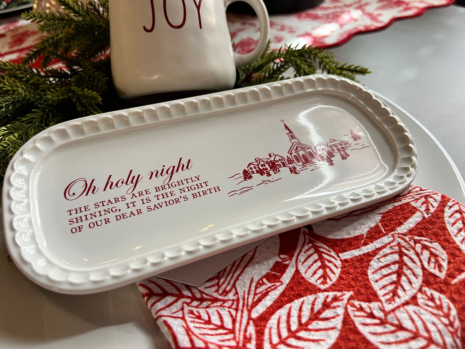 Oh Holy Night Everything Plate
