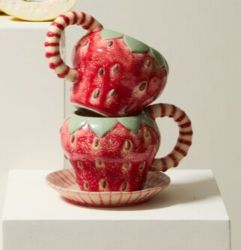 Fresh Fruit Mug w/Saucer