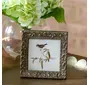 3x3 Square Antique Gold Photo Frame 