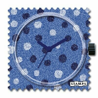 STAMPS  Uhrenmotiv "Jeans Dots"