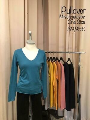 Pullover mit V-Ausschnitt