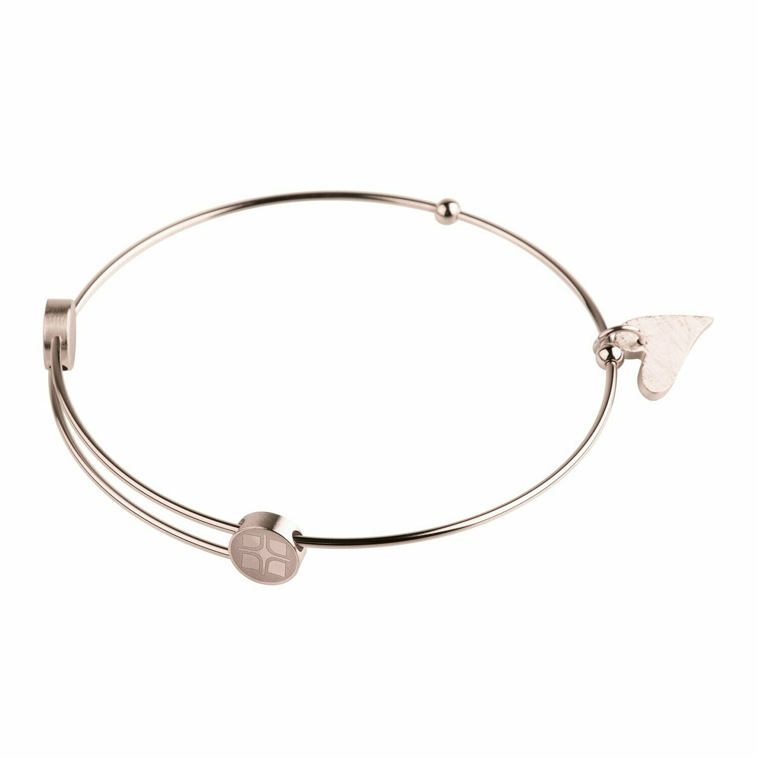 Ernstes Design Armreif "Herz" A208