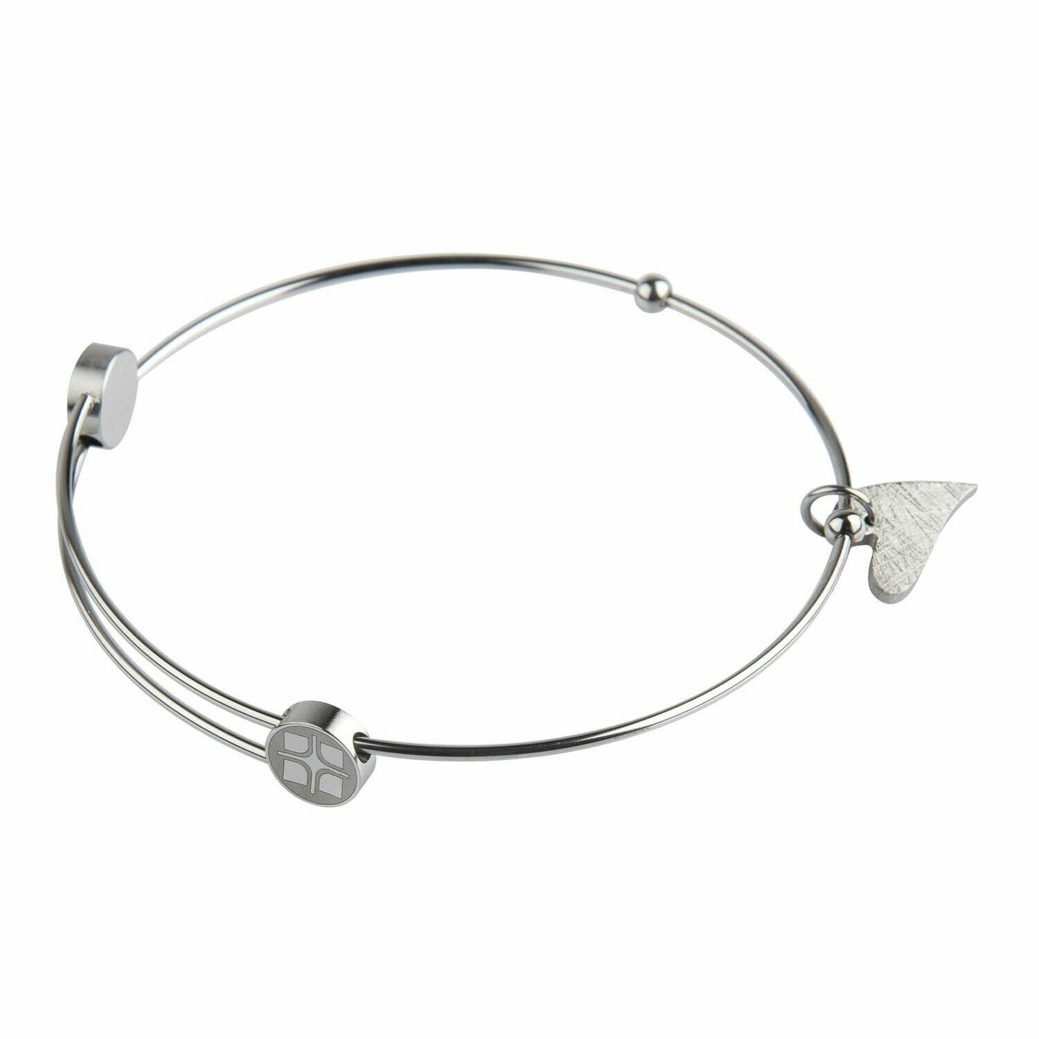Ernstes Design Armreif "Herz" A206