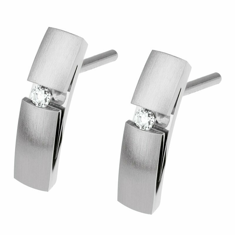Ernstes Design Ohrstecker mit Brillant E486/E487 Ernstes Design Ohrstecker mit Brillant E486/E487