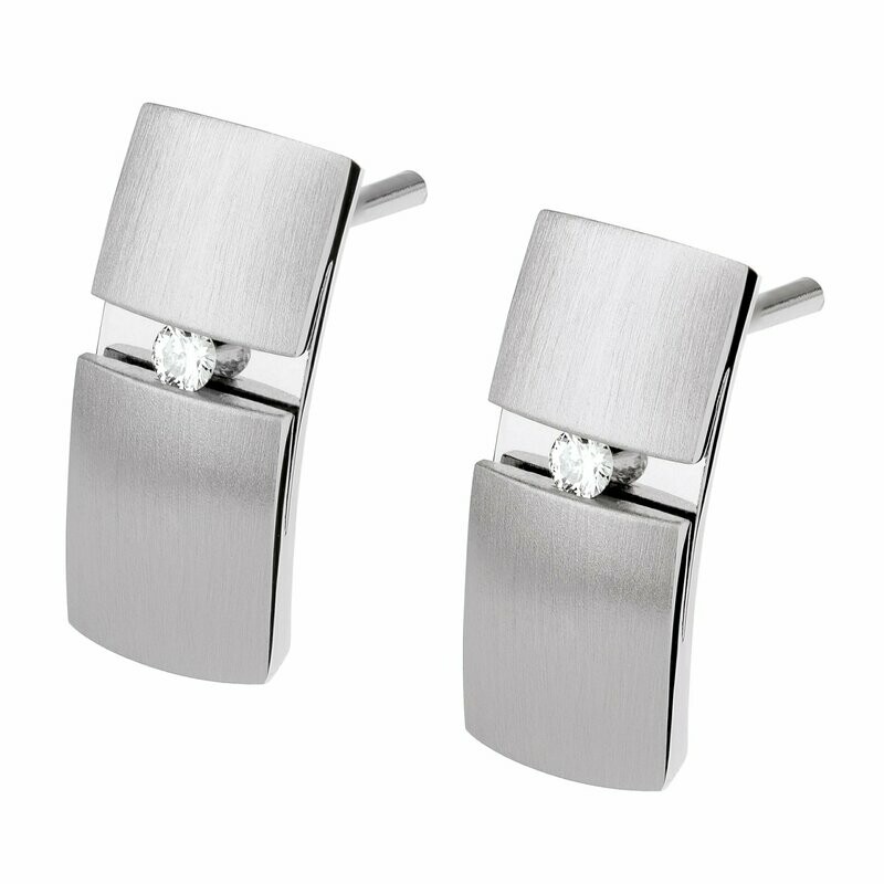 Ernstes Design Ohrstecker mit Brillant E488/E489 Ernstes Design Ohrstecker mit Brillant E488/E489