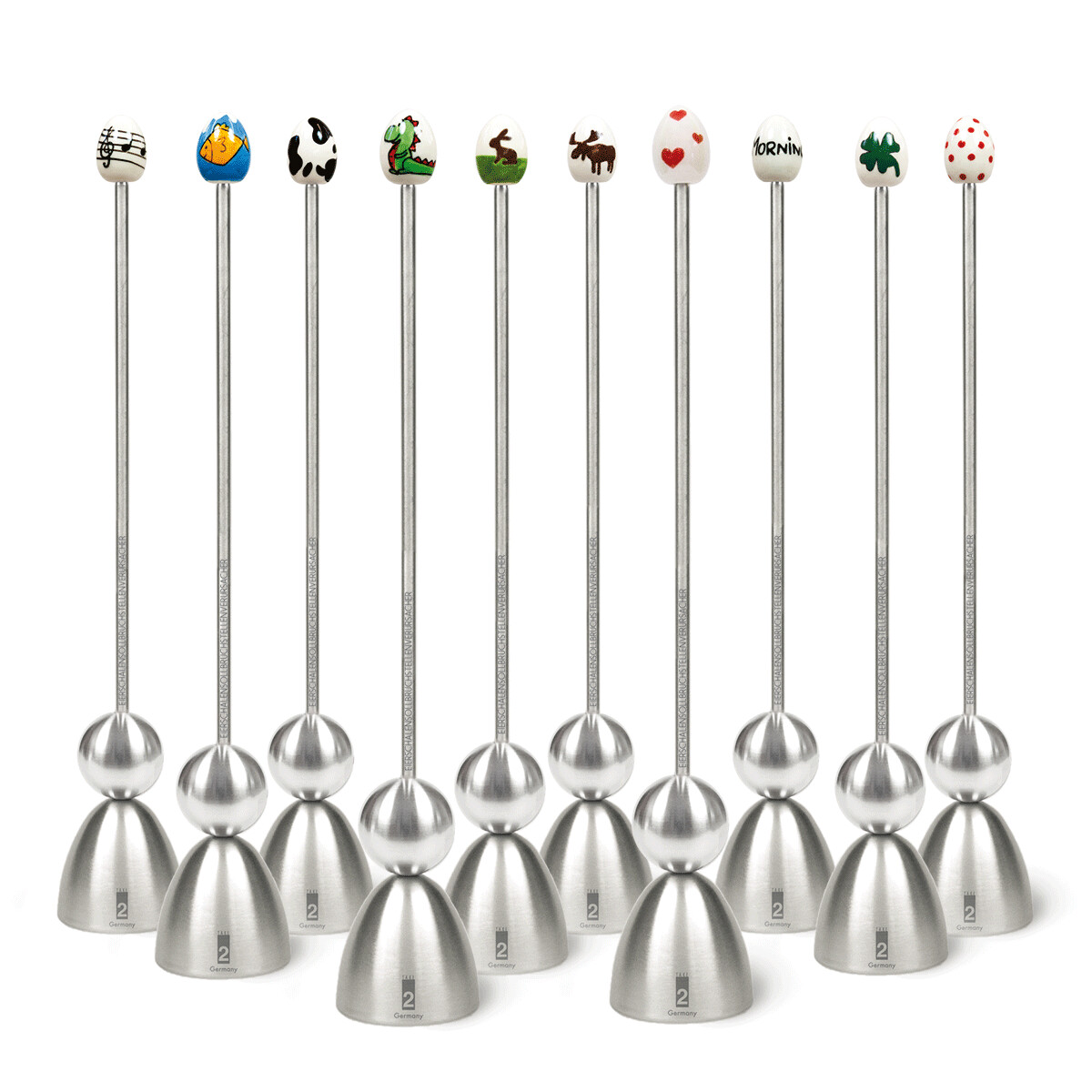 Eierschalensollbruchstellenverursacher "Clack" Keramik 2 (diverse Motive)