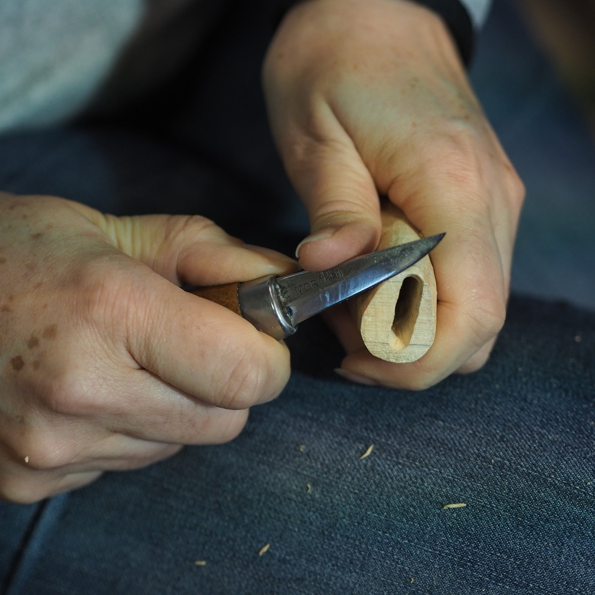 Schnitzen: Messer bauen