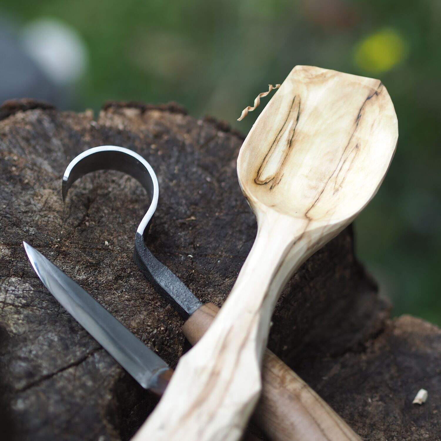 Grundkurs Holzschnitzen – Löffel selbst gemacht