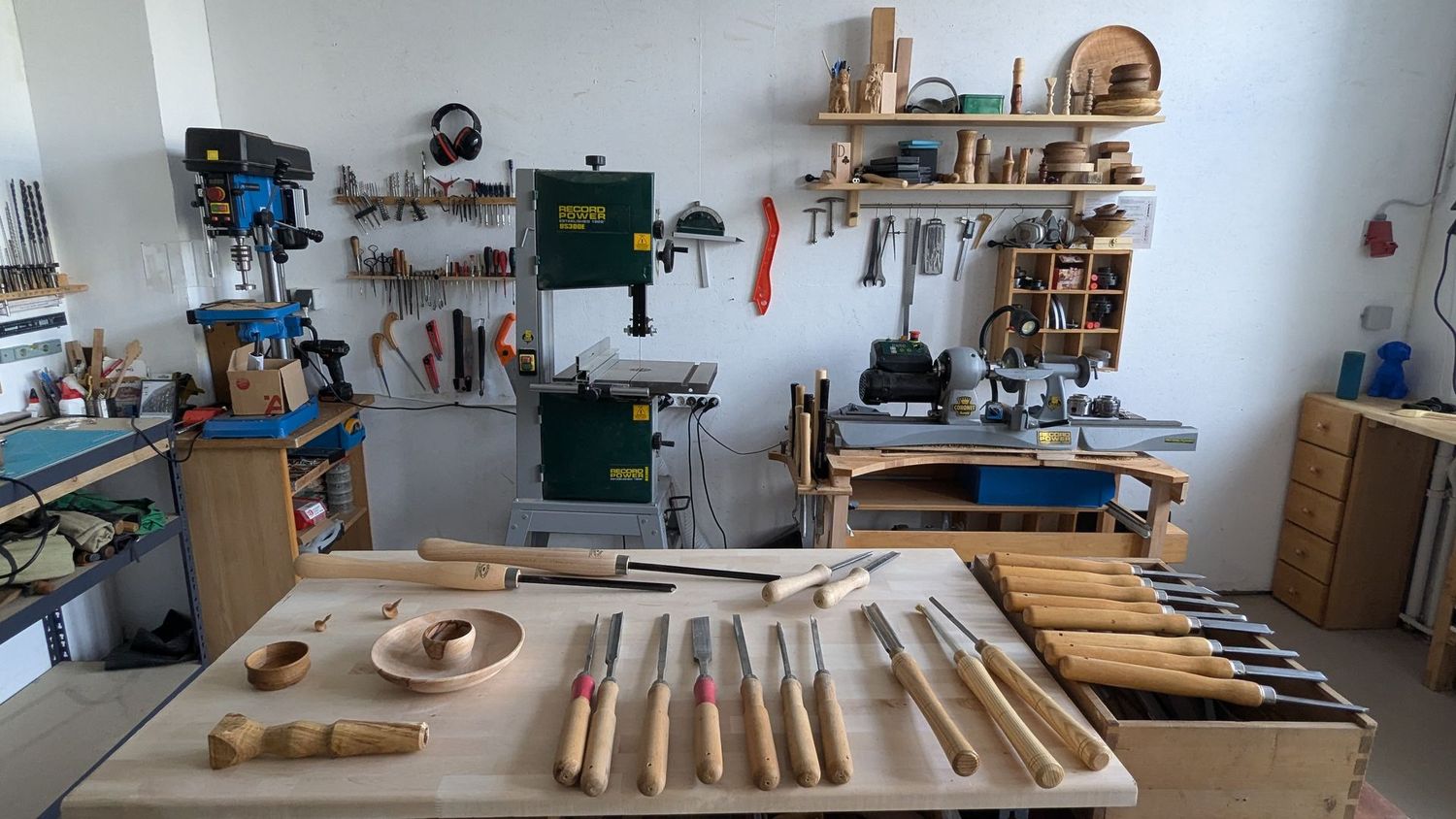 Schnitzen und Drechseln: offenes Atelier