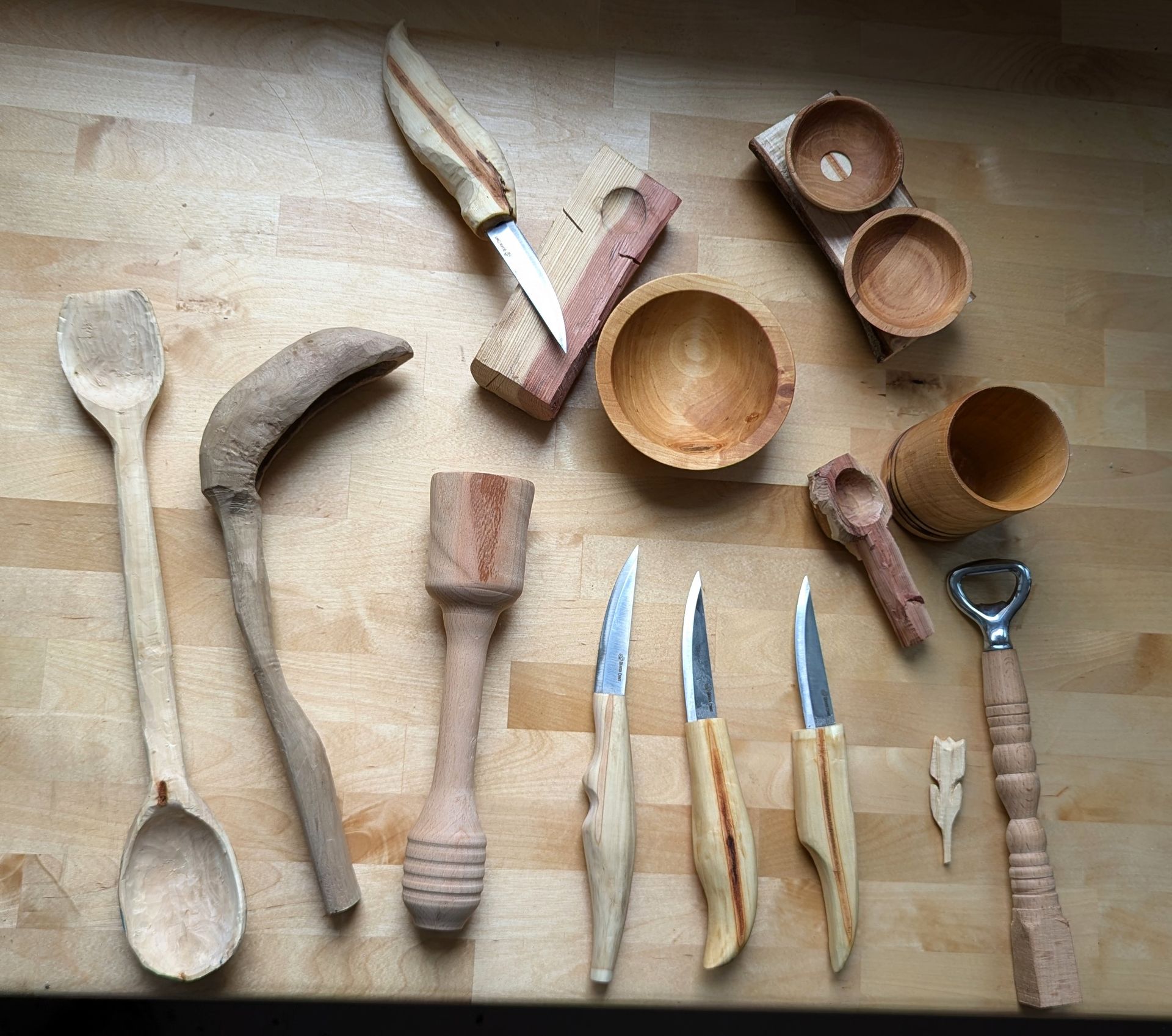 Schnitzen und Drechseln: offene Atelierwerkstatt