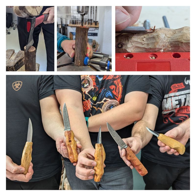 Schnitzen: Messer bauen und schärfen Schnitzen: Messer bauen und schärfen