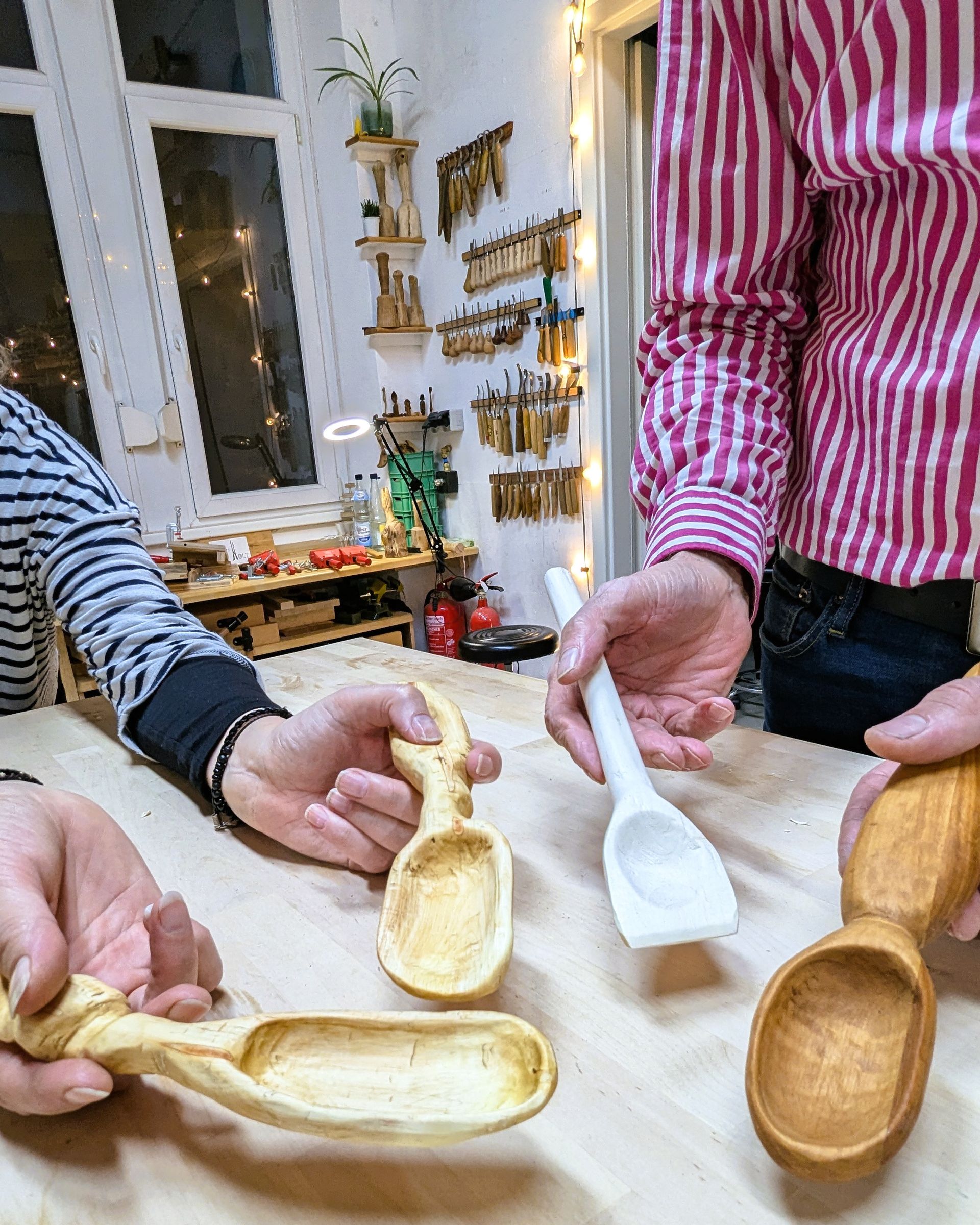 Schnitzen: Grundkurs am Löffel