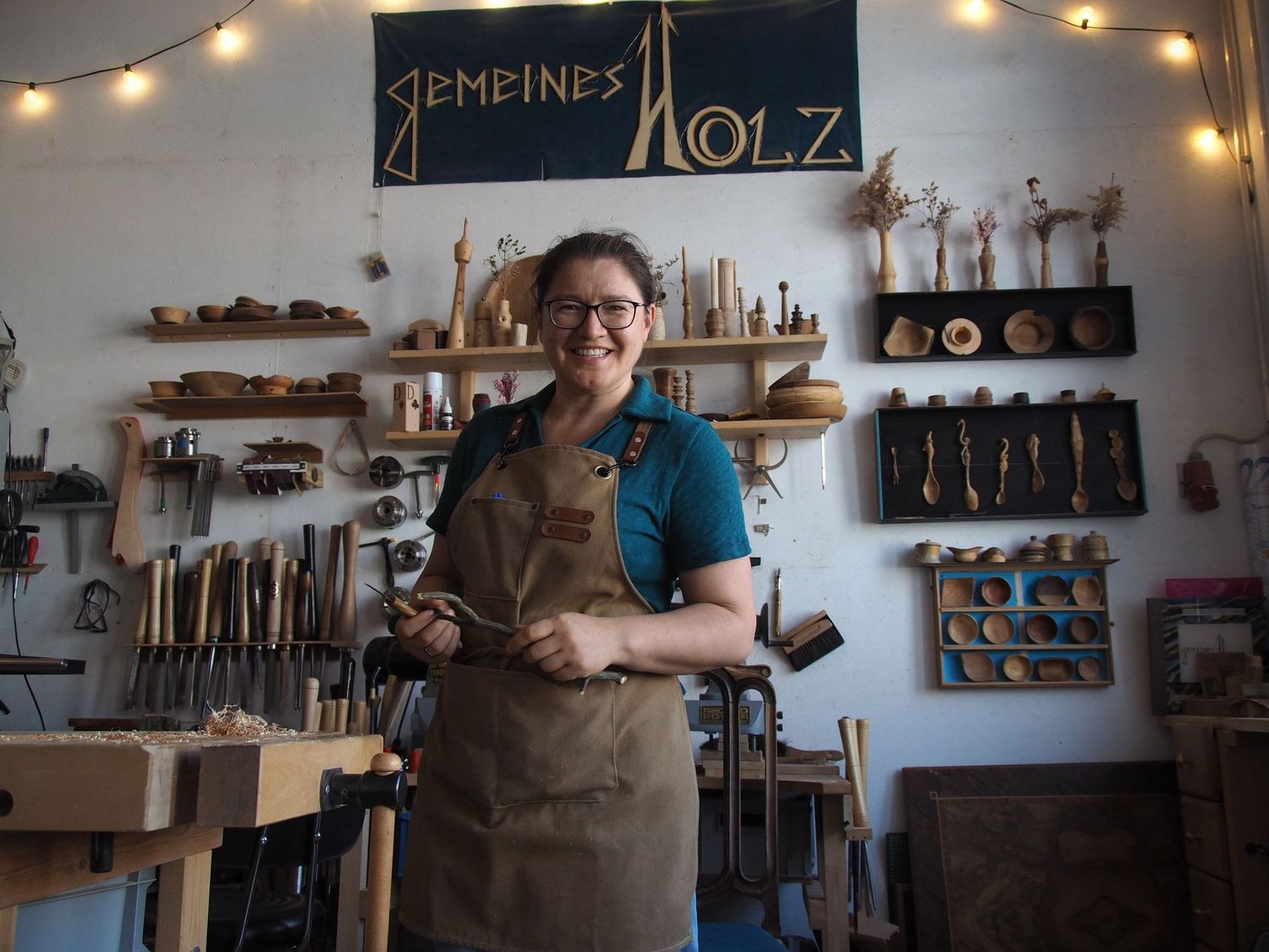 Schnitzen und Drechseln: offene Atelierwerkstatt