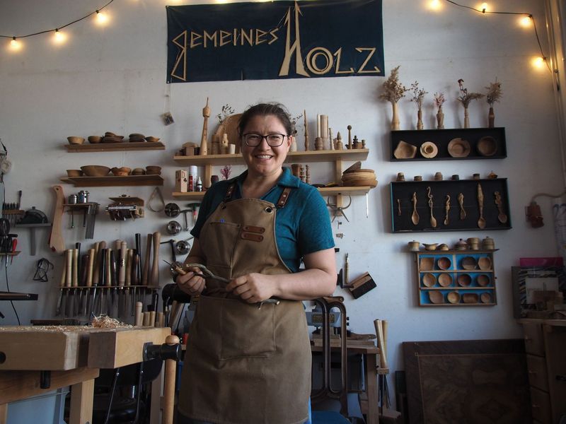 Schnitzen und Drechseln: offene Atelierwerkstatt