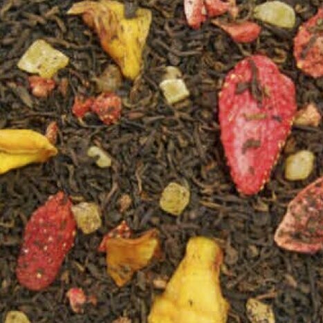 Té Rojo pu erh Mango y Fresa (1 Kg)