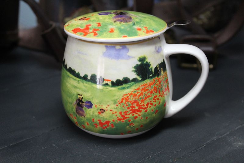 Taza para el té con filtro (unidad) Taza para el té con filtro (unidad)