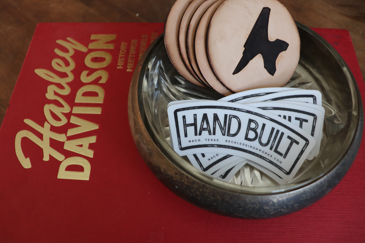 Hand Built Sticker