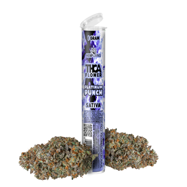 Hemp Living THCA Pre Roll | Platinum Punch