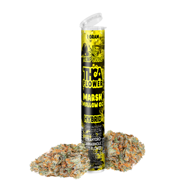 Hemp Living THCA Pre Roll | Marsh Mallow