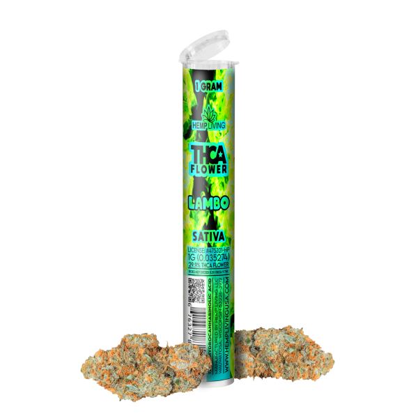 Hemp Living THCA Pre Roll | Lambo