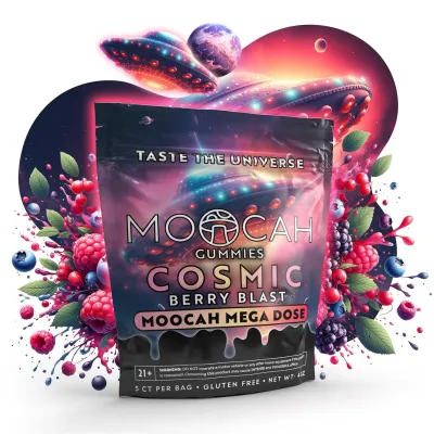 Moocah Mushroom Gummies | Berry Blast