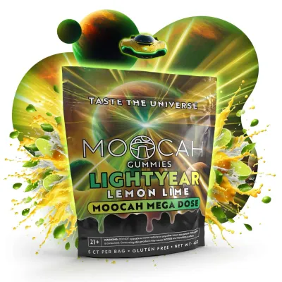 Moocah Mushroom Gummies | Lemon Lime