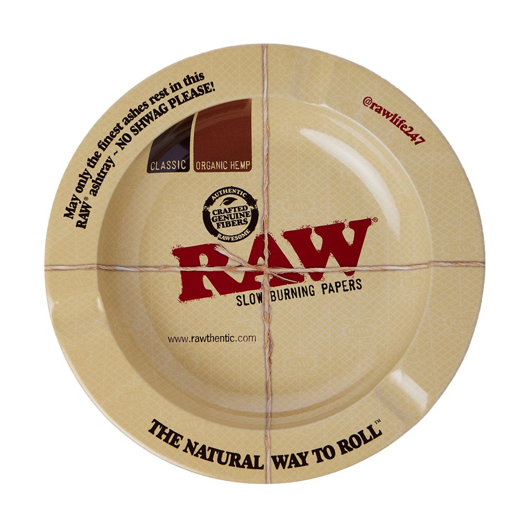 Raw | metal ashtray