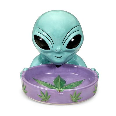 Ceramic Alien Ashtray