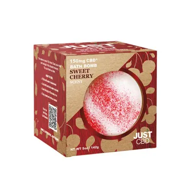 Just CBD Bath Bomb | Sweet Cherry
