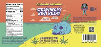 Oliphant 10mg I Strawberry Kiwi Kushy