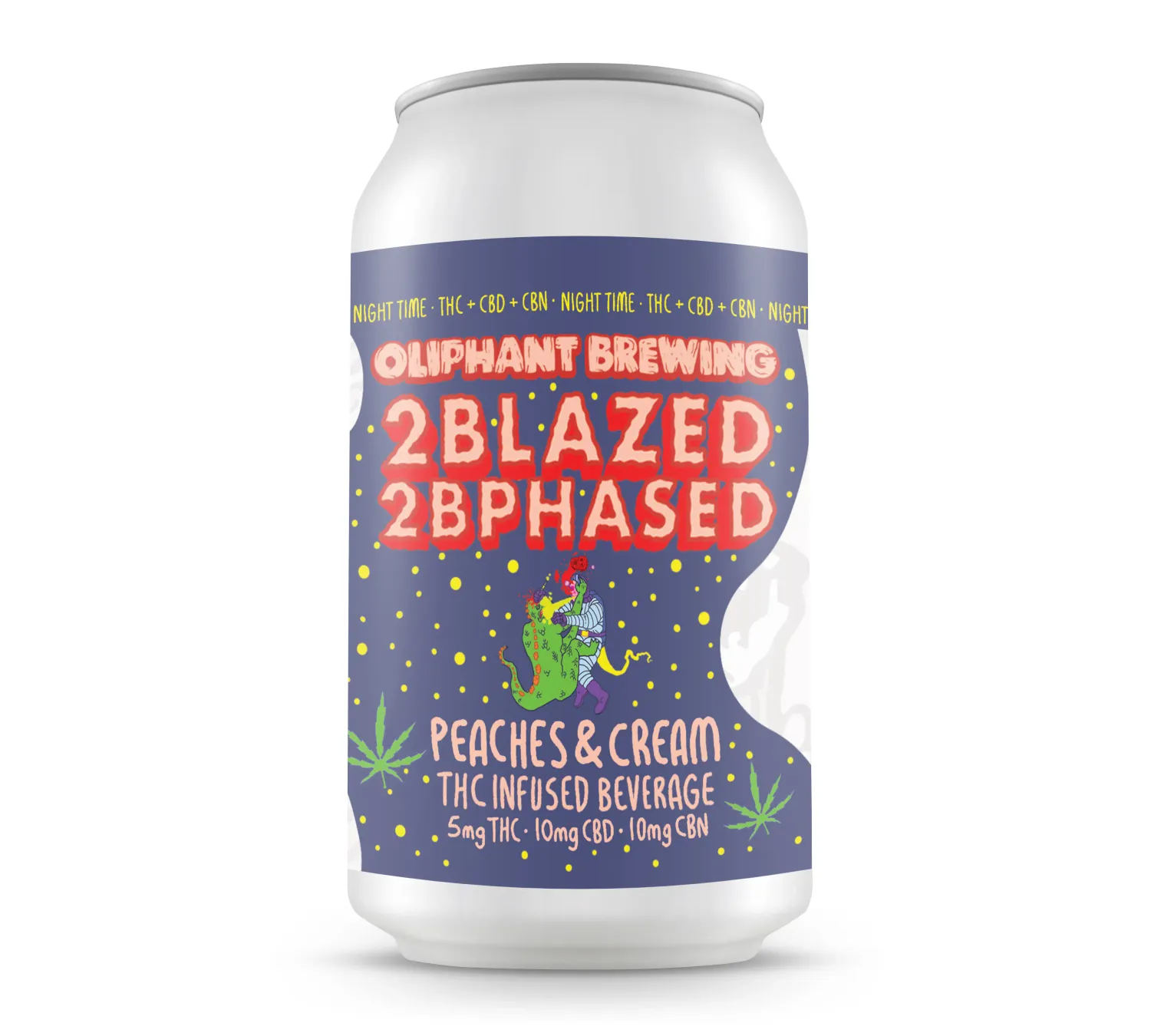 Oliphant 12oz | Peaches & Cream "Nighttime" 5mg