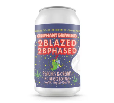 Oliphant 12oz | Peaches & Cream "Nighttime" 5mg