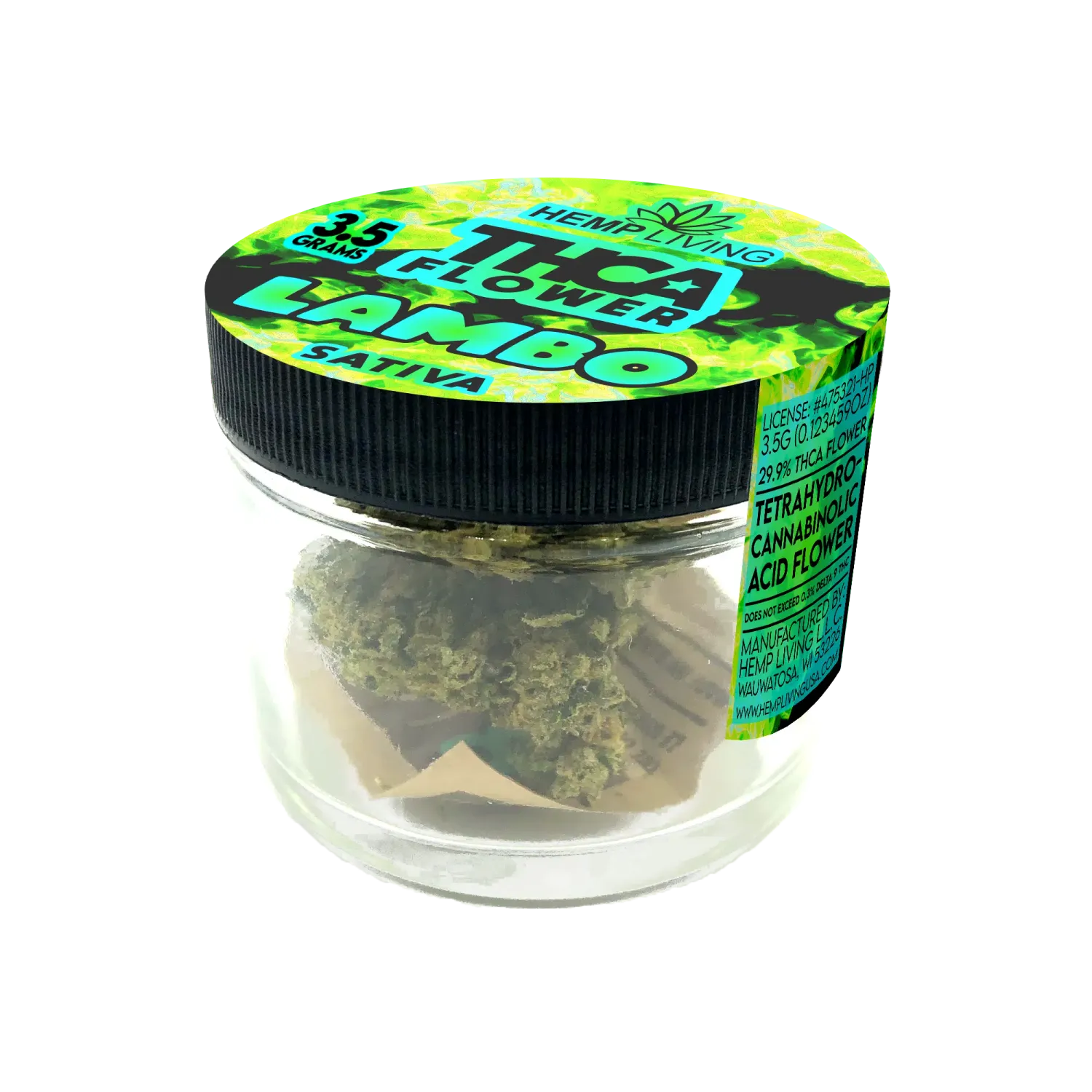 Hemp Living THCA Flower 3.5gr | Lambo