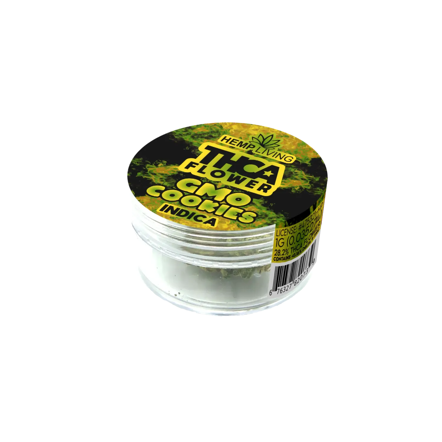 Hemp Living THCA Flower 1gr | GMO Cookies