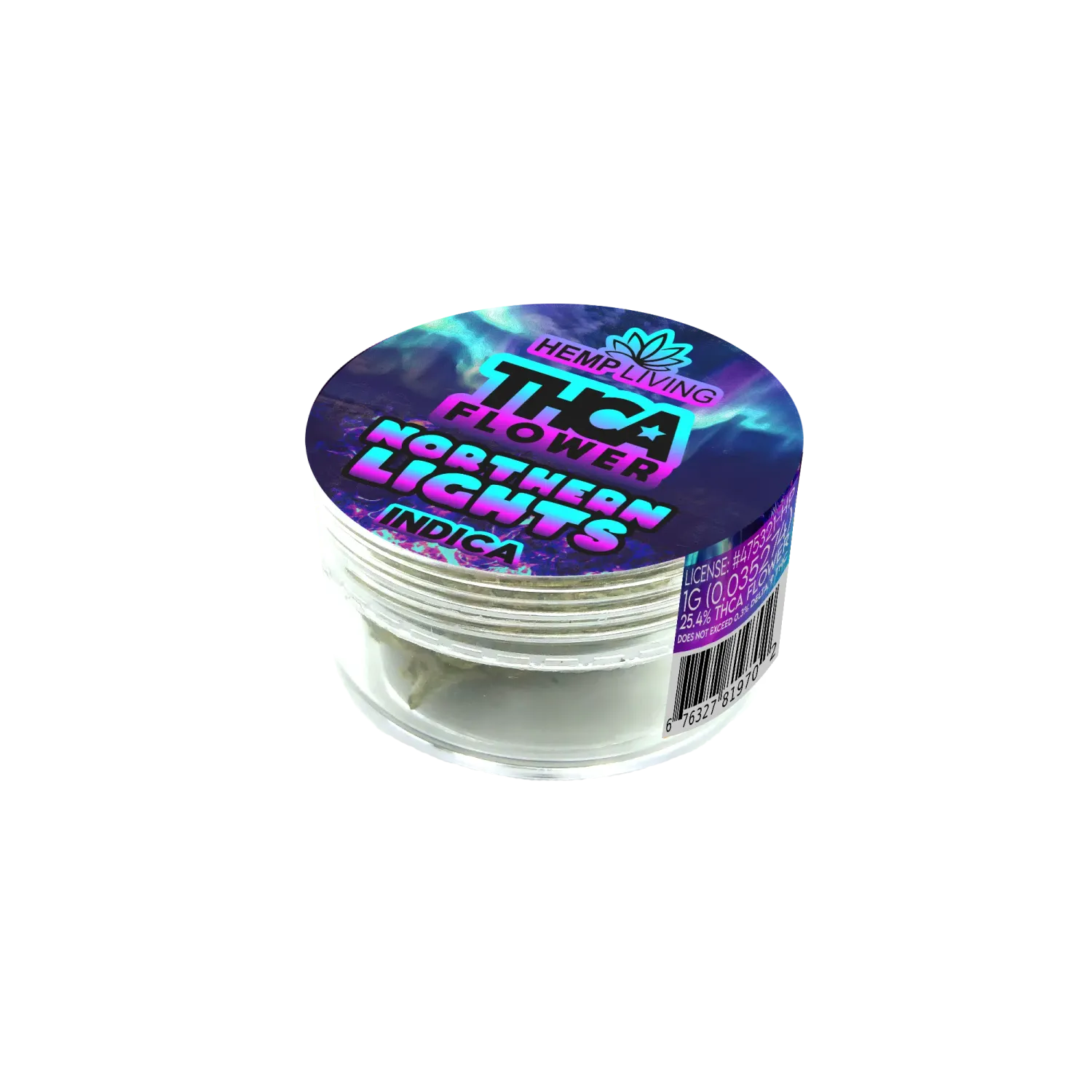 Hemp Living THCA Flower 1gr | Northern Lights