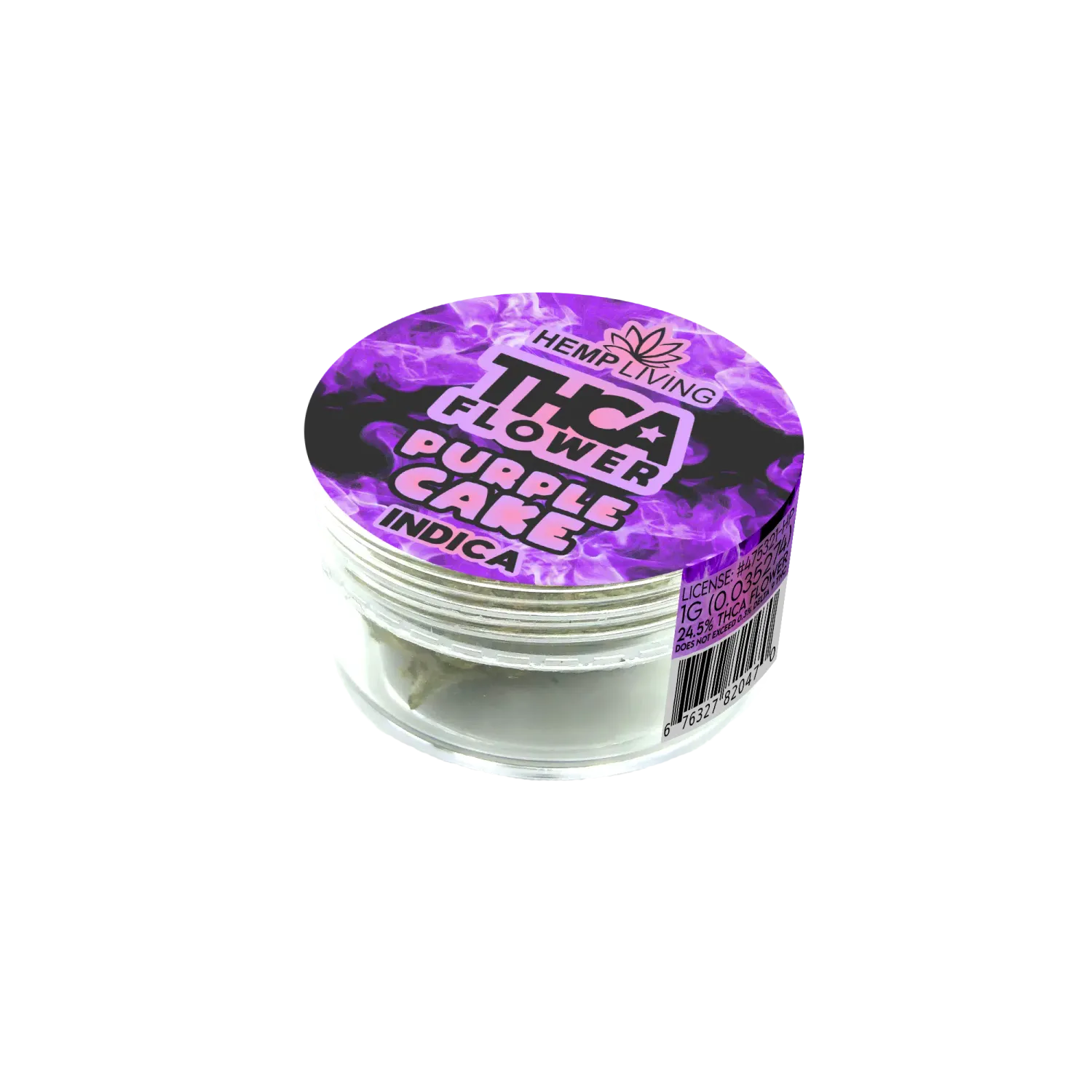 Hemp Living THCA Flower 1gr | Purple Cake