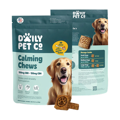 Daily Pet Co Calming Chews 350mg CBD 150mg CBN 30pk