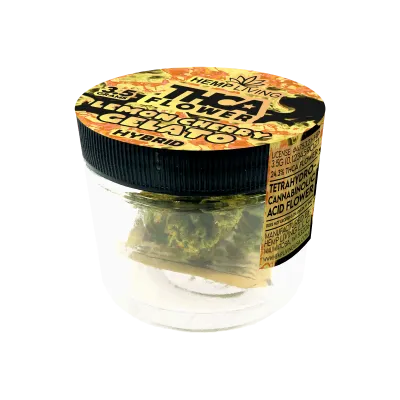 Hemp Living THCA Flower 3.5gr | Lemon Cherry Gelato