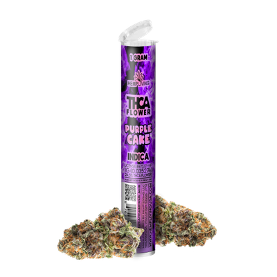 Hemp Living THCA Pre Roll | Purple Cake