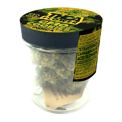 Hemp Living THCA Flower 7gr | GMO Cookies