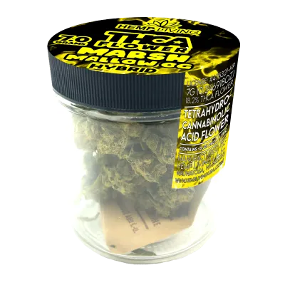 Hemp Living THCA Flower 7gr | Marsh Mallow OG