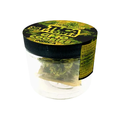 Hemp Living THCA Flower 3.5gr | GMO Cookies