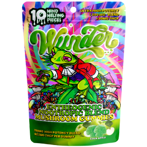 Wunder Mushroom Gummies | Sour Apple (+THCP)